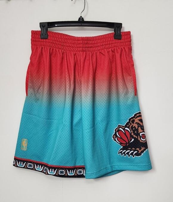 Mitchell & Ness Other - New Mitchell & Ness NBA Vancouver Grizzlies 1996 Fadeaway Swingman Shorts